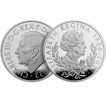 Her Majesty Queen Elizabeth II £500 1000 gramów Srebra 2022 Proof