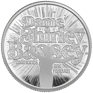 Dame Shirley Bassey 2 uncje Srebra 2023 Proof