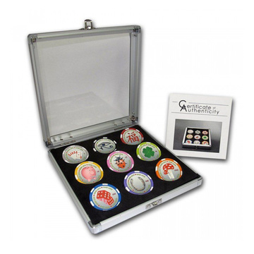 Palau: Zestaw Monet Good Luck 9x 1$ UNC 2012