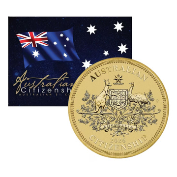 Perth Mint Australia: Australian Citizenship $1 2026 Moneta w Karcie