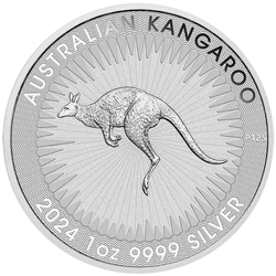Australijski Kangur 1 uncja Srebra 2024