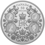 Canada: Queen Elizabeth II’s Reign $50 Srebro 2022 Proof 