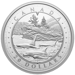 Canada: This Is Canada - Wondrous Waters $20 Srebro 2024 Proof 