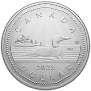 Canada: Tribute - W Mint Mark "Loon" $1 Srebro 2023 Specimen