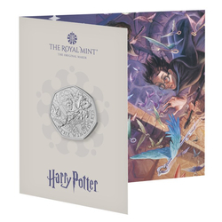 Harry Potter: Winged Keys 50p Miedzionikiel 2024
