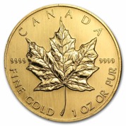 Kanadyjski Liść Klonowy 1 uncja Złota 1998