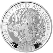 Myths & Legends: Morgan Le Fay 1 uncja Srebra 2023 Proof