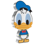 Niue: Disney Chibi - Donald Duck kolorowany 1 uncja Srebra 2021 Proof 