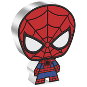 Niue: Marvel - Chibi 'Spider-Man' kolorowany 1 uncja Srebra 2023 Proof
