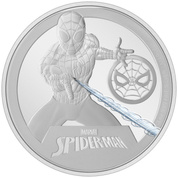 Niue: Marvel - Spider- Man kolorowany 3 uncje Srebra 2023 Proof
