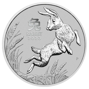 Perth Mint: Lunar III - Rok Królika 1 uncja Platyny 2023