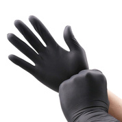 Rękawiczki nitrylowe do numizmatyki XL (czarne)