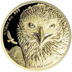 Samoa: Golden Eagle 1/10 uncji Złota 2024 Prooflike