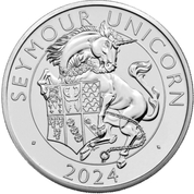 The Royal Tudor Beasts: The Seymour Unicorn Miedzionikiel 2024