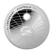 Wallal Centenary - Australia Tests Einstein's Theory 1 uncja Srebra 2022 Proof Domed Coin