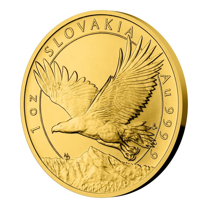  Niue: Slovakia Eagle 1 uncja Złota 2023