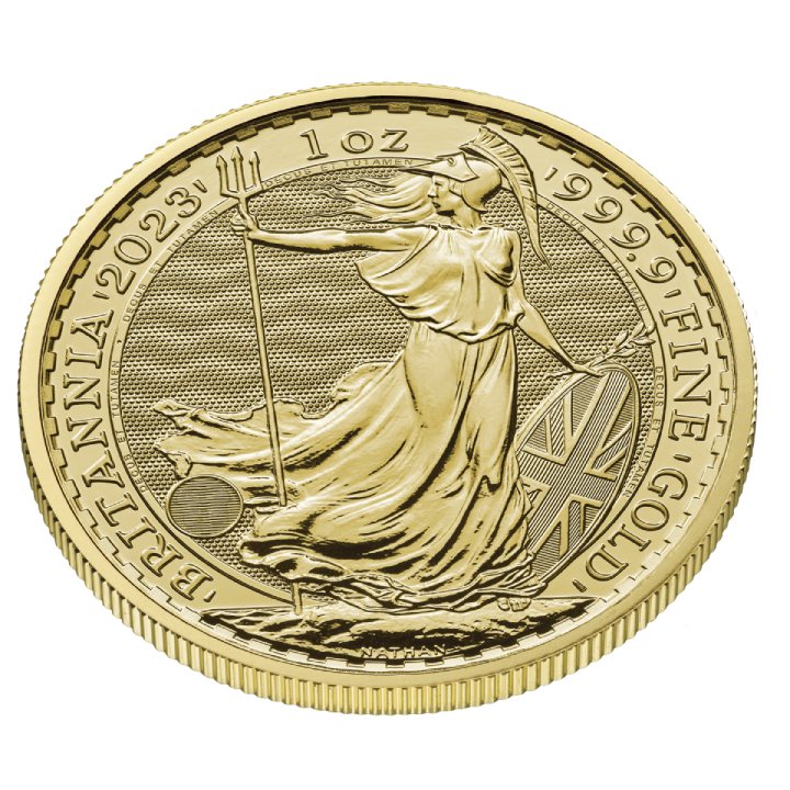 Britannia - King Charles III 1 uncja Złota 2023