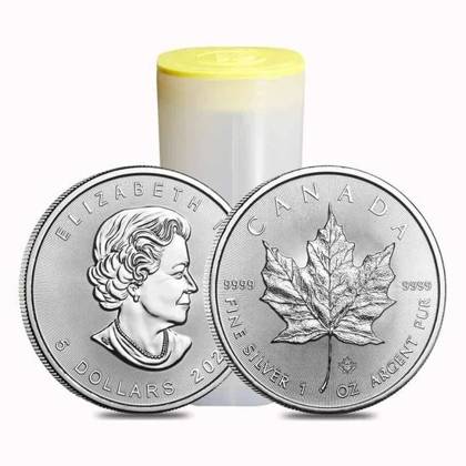 Kanadyjski Liść Klonowy 1 uncja Srebra 2021