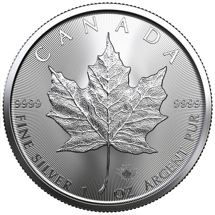 Kanadyjski Liść Klonowy 1 uncja Srebra 2023