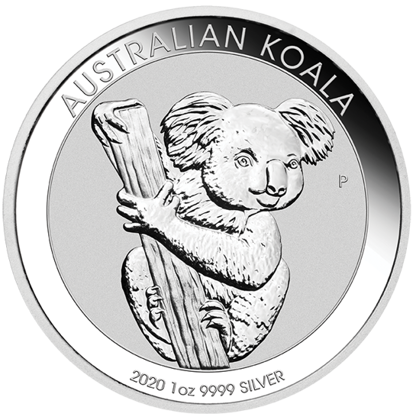 Koala 1 uncja Srebra 2020