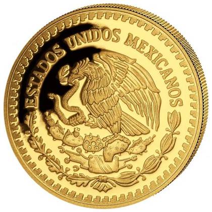 Mexican Libertad 1/10 uncji Złota 2021 Proof
