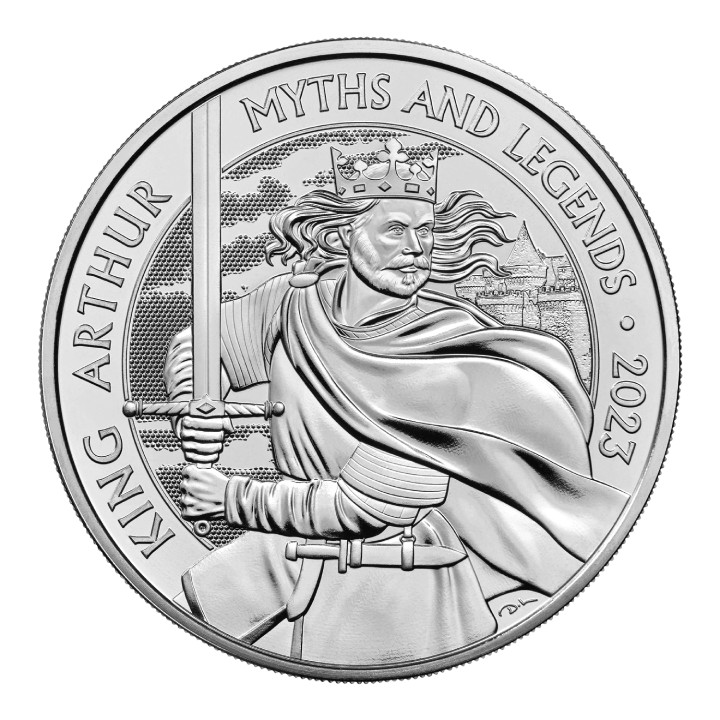 Myths & Legends: King Arthur £5 Miedzionikiel 2023