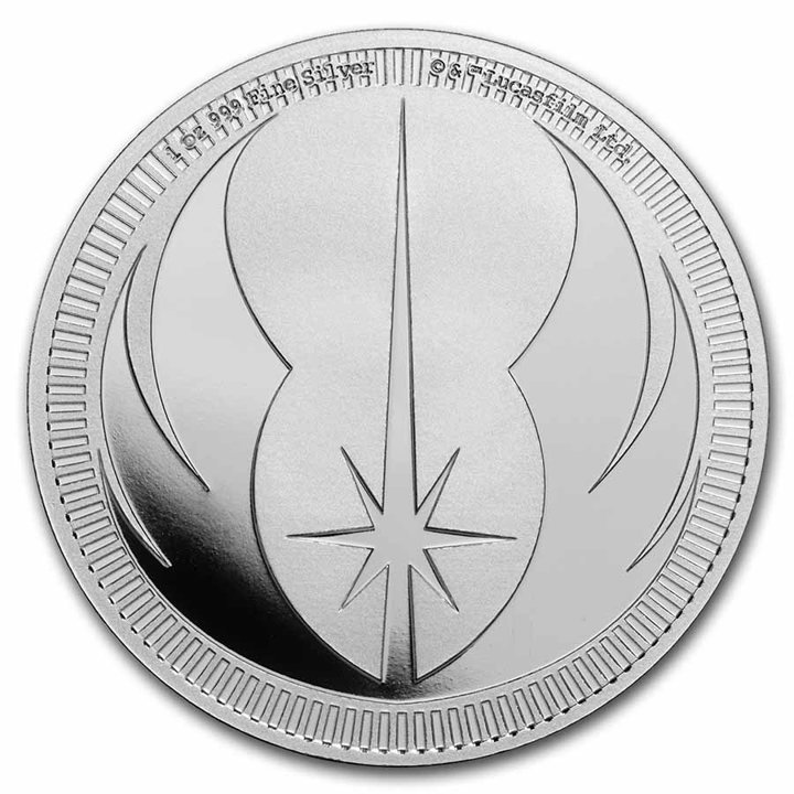 Niue: Star Wars - Symbols of Star Wars - Jedi Order Crest 1 uncja Srebra 2023