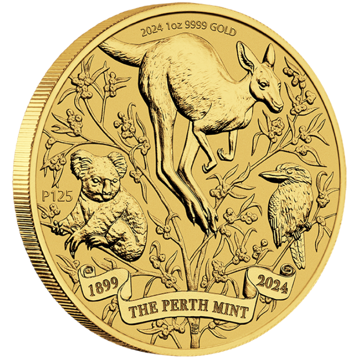 Perth Mint 125. rocznica powstania 1 uncja Złota 2024 
