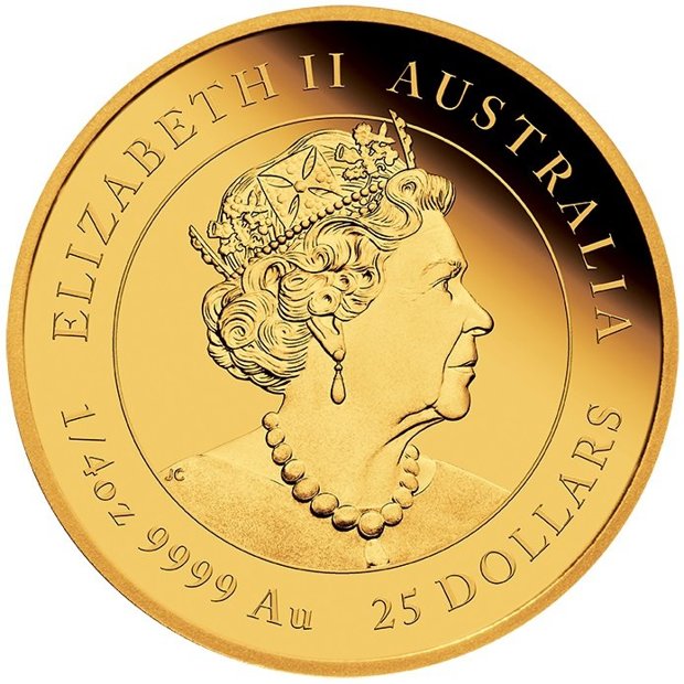 Perth Mint: Lunar III - Rok Królika 1/4 uncji Złota 2023 Proof