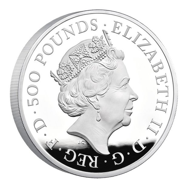 Royal Mint Lunar: Rok Królika 1000 gramów Srebra 2023 Proof
