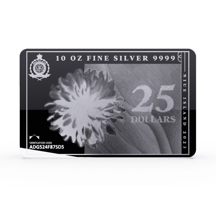 Sztabko Moneta Niue: Silver Note Coinbar 10 uncji Srebra 2023