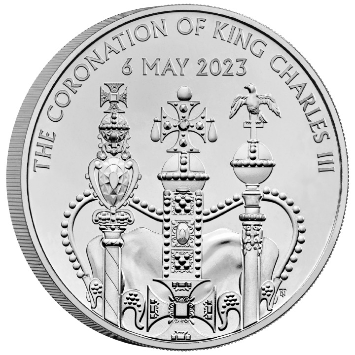 The Coronation of His Majesty King Charles III £5 Miedzionikiel 2023