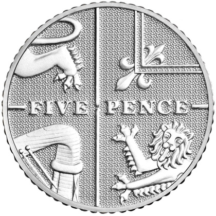 Zestaw 13 monet Miedzionikiel Wielka Brytania 2020