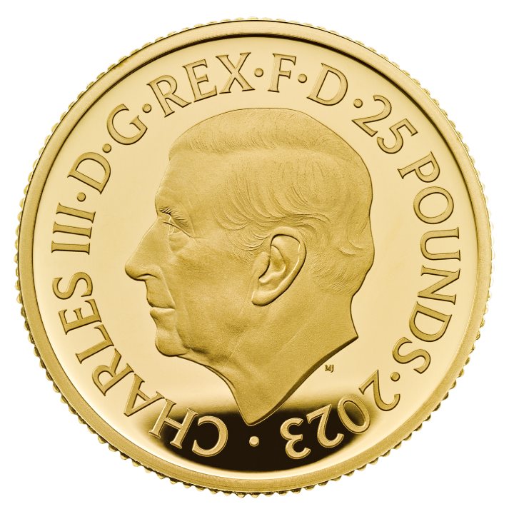 Zestaw 3 monet Premium Britannia Złoto 2023 Proof