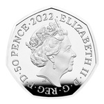 Alan Turing Srebro 2022 Proof Piedfort Coin
