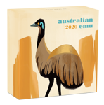 Australijski Emu 1 uncja Srebra 2020 Proof