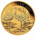 Australijski Emu 1 uncja Złota 2019