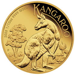 Australijski Kangur 1/10 uncji Złota 2023 Proof