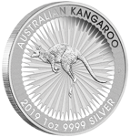 Australijski Kangur 1 uncja Srebra 2019
