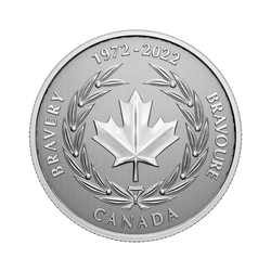 Canada: Moments to Hold - Medal of Bravery 50. rocznica 1/4 uncji Srebra 2022 