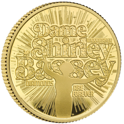 Dame Shirley Bassey 1/4 uncji Złota 2023 Proof