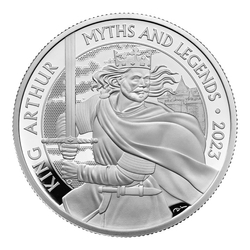 Myths & Legends: King Arthur 1 uncja Srebra 2023 Proof
