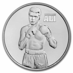 Niue: Muhammad Ali 1 uncja Srebra 2023
