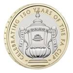 The 150th Anniversary of the FA Cup Miedzionikiel £2 2022 