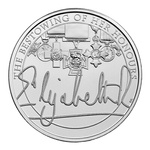 The Queen's Reign Honours and Investitures Miedzionikiel £5 2022 