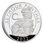 The Royal Tudor Beasts: Seymour Panther 1000 gramów Srebra 2022 Proof