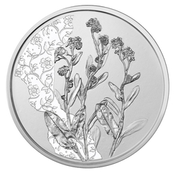 The forget-me-not 10 Euro Srebro 2023 