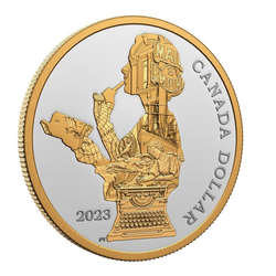 Zestaw Canada: Kathleen “Kit” Coleman - Pioneer Journalist 7 srebrnych monet 2023 Proof 