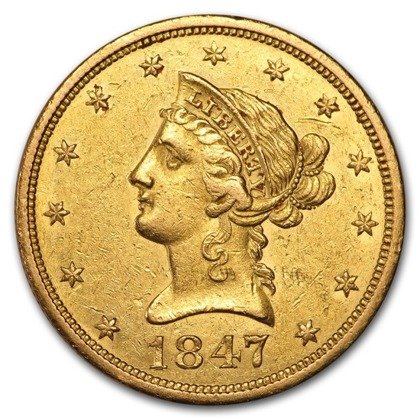 $10 Eagles (Liberty 1838 - 1907) Różne Roczniki 