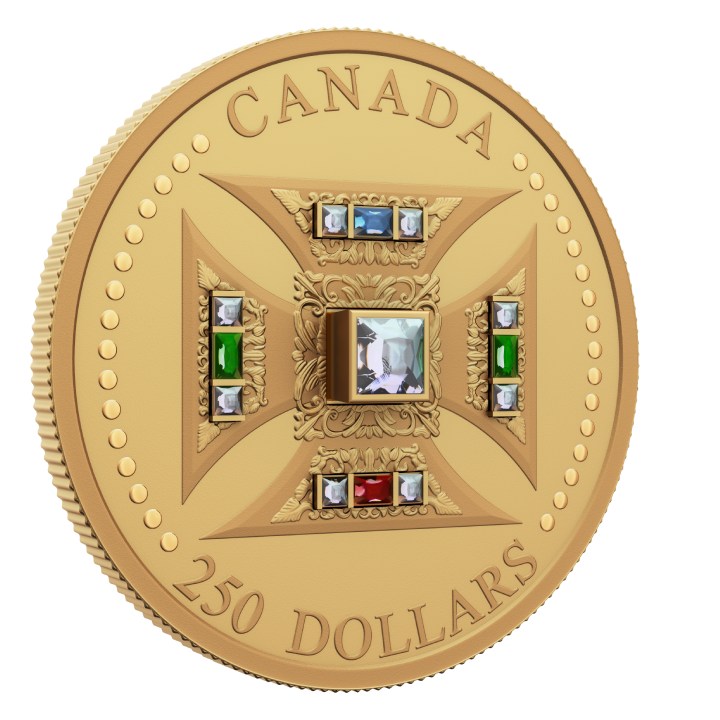  Canada: St. Edward’s Crown $250 Złoto 2023 Proof 